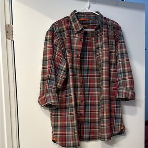 Walls Multicolor Plaid Shirt Outdoors Flannel